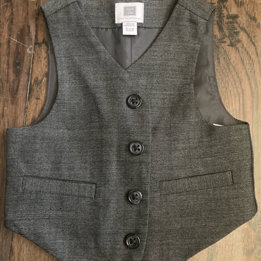 Janie and Jack Suit Vest & Pants